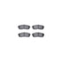 4512-67107 by DYNAMIC FRICTION COMPANY - GEOSPEC Coated Rotors with 5000 Brake Pads - Ceramic and Hardware