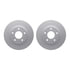 4512-67116 by DYNAMIC FRICTION COMPANY - GEOSPEC Coated Rotors with 5000 Brake Pads - Ceramic and Hardware