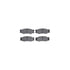 4512-67120 by DYNAMIC FRICTION COMPANY - GEOSPEC Coated Rotors with 5000 Brake Pads - Ceramic and Hardware