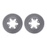 4512-67120 by DYNAMIC FRICTION COMPANY - GEOSPEC Coated Rotors with 5000 Brake Pads - Ceramic and Hardware