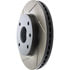 126.49009SR by STOPTECH - StopTech Sport Slotted Brake Rotor; Front Right