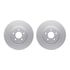 4512-67150 by DYNAMIC FRICTION COMPANY - GEOSPEC Coated Rotors with 5000 Brake Pads - Ceramic and Hardware