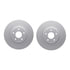 4512-67152 by DYNAMIC FRICTION COMPANY - GEOSPEC Coated Rotors with 5000 Brake Pads - Ceramic and Hardware