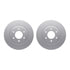 4512-68027 by DYNAMIC FRICTION COMPANY - GEOSPEC Coated Rotors with 5000 Brake Pads - Ceramic and Hardware