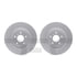 4512-68030 by DYNAMIC FRICTION COMPANY - GEOSPEC Coated Rotors with 5000 Brake Pads - Ceramic and Hardware