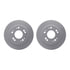 4512-72055 by DYNAMIC FRICTION COMPANY - GEOSPEC Coated Rotors with 5000 Brake Pads - Ceramic and Hardware