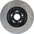 127.44107L by STOPTECH - StopTech Sport Drilled & Slotted Brake Rotor; Front Left