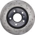 128.62129R by STOPTECH - StopTech Sport Cross Drilled Brake Rotor; Rear Right