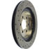128.63037L by STOPTECH - StopTech Sport Cross Drilled Brake Rotor; Rear Left