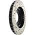 127.46040L by STOPTECH - StopTech Sport Drilled & Slotted Brake Rotor; Front Left