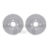 4512-99248 by DYNAMIC FRICTION COMPANY - GEOSPEC Coated Rotors with 5000 Brake Pads - Ceramic and Hardware