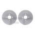 4512-99250 by DYNAMIC FRICTION COMPANY - GEOSPEC Coated Rotors with 5000 Brake Pads - Ceramic and Hardware