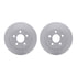 4512-99252 by DYNAMIC FRICTION COMPANY - GEOSPEC Coated Rotors with 5000 Brake Pads - Ceramic and Hardware