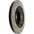 128.34080L by STOPTECH - StopTech Sport Cross Drilled Brake Rotor; Rear Left