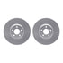 4602-63056 by DYNAMIC FRICTION COMPANY - Geospec Rotors with 5000 Euro Ceramic Brake Pads