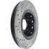 127.46078L by STOPTECH - StopTech Sport Drilled & Slotted Brake Rotor; Front Left