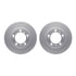 4612-02006 by DYNAMIC FRICTION COMPANY - Geospec Rotors with 5000 Euro Ceramic Brake Pads includes Hardware