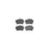 4612-02006 by DYNAMIC FRICTION COMPANY - Geospec Rotors with 5000 Euro Ceramic Brake Pads includes Hardware