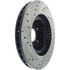 127.47012CL by STOPTECH - StopTech Sport Cryo Drilled & Slotted Brake Rotor; Front Left