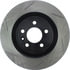 126.61098CSR by STOPTECH - StopTech Sport Slotted Cryo Brake Rotor; Front Right