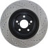 127.47021R by STOPTECH - StopTech Sport Drilled & Slotted Brake Rotor; Front Right