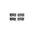 4612-11020 by DYNAMIC FRICTION COMPANY - Geospec Rotors with 5000 Euro Ceramic Brake Pads includes Hardware