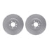 4612-11028 by DYNAMIC FRICTION COMPANY - Geospec Rotors with 5000 Euro Ceramic Brake Pads includes Hardware