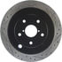 127.47028L by STOPTECH - StopTech Sport Drilled & Slotted Brake Rotor; Rear Left