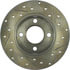 127.33020R by STOPTECH - Sport Drilled & Slotted Brake Rotor, Rear Right