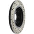 127.47037R by STOPTECH - StopTech Sport Drilled & Slotted Brake Rotor; Rear Right