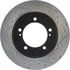 127.48008L by STOPTECH - StopTech Sport Drilled & Slotted Brake Rotor; Front Left