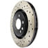 127.33034R by STOPTECH - StopTech Sport Drilled & Slotted Brake Rotor; Front Right