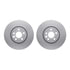 4612-27028 by DYNAMIC FRICTION COMPANY - Geospec Rotors with 5000 Euro Ceramic Brake Pads includes Hardware