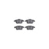 4612-27028 by DYNAMIC FRICTION COMPANY - Geospec Rotors with 5000 Euro Ceramic Brake Pads includes Hardware