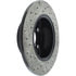 127.33038L by STOPTECH - StopTech Sport Drilled & Slotted Brake Rotor; Rear Left
