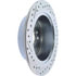 227.44159L by STOPTECH - StopTech Select Sport Drilled and Slotted Brake Rotor; Rear Left