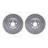 4612-27038 by DYNAMIC FRICTION COMPANY - Geospec Rotors with 5000 Euro Ceramic Brake Pads includes Hardware