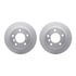 4612-31013 by DYNAMIC FRICTION COMPANY - Geospec Rotors with 5000 Euro Ceramic Brake Pads includes Hardware