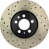 127.33049R by STOPTECH - StopTech Sport Drilled & Slotted Brake Rotor; Front Right