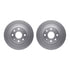 4512-99013 by DYNAMIC FRICTION COMPANY - GEOSPEC Coated Rotors with 5000 Brake Pads - Ceramic and Hardware