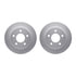 4512-99019 by DYNAMIC FRICTION COMPANY - GEOSPEC Coated Rotors with 5000 Brake Pads - Ceramic and Hardware