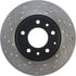 StopTech 127.45051R Disc Brake Rotor StopTech Sport Drilled & Slotted Brake Rotor; Front Right