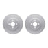 4512-99030 by DYNAMIC FRICTION COMPANY - GEOSPEC Coated Rotors with 5000 Brake Pads - Ceramic and Hardware