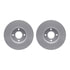 4512-99033 by DYNAMIC FRICTION COMPANY - GEOSPEC Coated Rotors with 5000 Brake Pads - Ceramic and Hardware