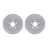 4512-99040 by DYNAMIC FRICTION COMPANY - GEOSPEC Coated Rotors with 5000 Brake Pads - Ceramic and Hardware