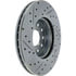 227.33110L by STOPTECH - StopTech Select Sport Drilled and Slotted Brake Rotor; Front and Rear Left