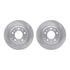 4512-99052 by DYNAMIC FRICTION COMPANY - GEOSPEC Coated Rotors with 5000 Brake Pads - Ceramic and Hardware