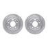 4512-99054 by DYNAMIC FRICTION COMPANY - GEOSPEC Coated Rotors with 5000 Brake Pads - Ceramic and Hardware