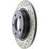127.45067R by STOPTECH - StopTech Sport Drilled & Slotted Brake Rotor; Rear Right