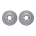 4512-99091 by DYNAMIC FRICTION COMPANY - GEOSPEC Coated Rotors with 5000 Brake Pads - Ceramic and Hardware